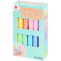 Polimerowa glinka do pieczenia DécoTime 12 x 22 gramów