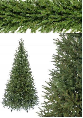 Choinka Sztuczna Świerk Natura 3D – FULL PE PREMIUM 100 cm jak Żywa 100% PE na Arena.pl