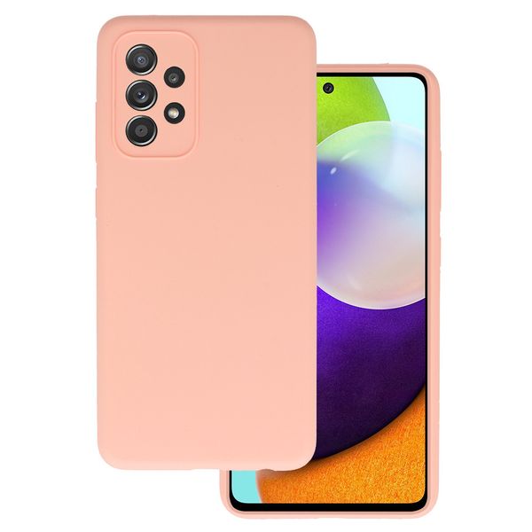 Silicone Lite Case do Samsung Galaxy A52/A52S brzoskwiniowy zdjęcie 1