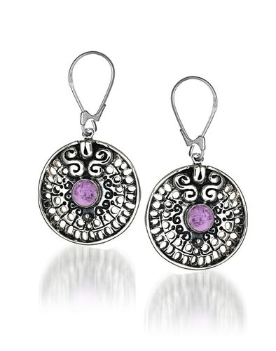 komplet srebro ametysty, 3 elementy na Arena.pl