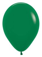 Balony lateksowe zielony butelkowy leśny, 30 cm 3 szt.