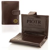 PORTFEL skórzany męski Grawer BETLEWSKI WALENTYNKI