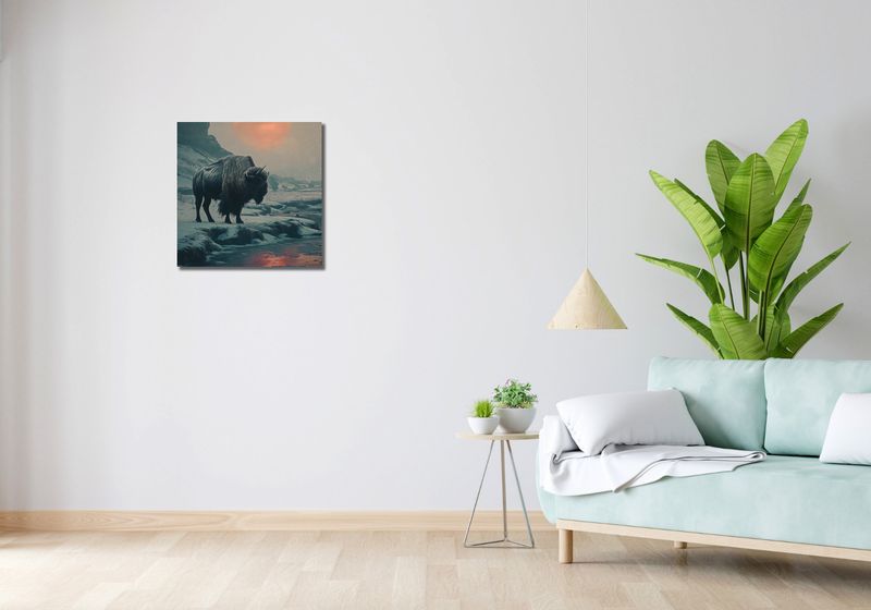 Obraz 50x50cm Żubrowy Monolit zdjęcie 2