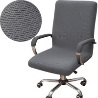 POKROWIEC NA FOTEL OBROTOWY JODEŁKA M CIEMNY SZARY