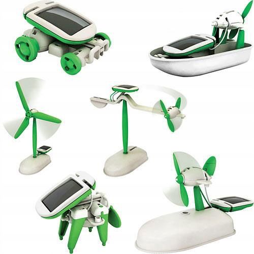 TG60706 ROBOT SOLARNY 6w1 POJAZDY SOLARNE ROBOTY KREATYWNY ZESTAW EDUKACYJN na Arena.pl