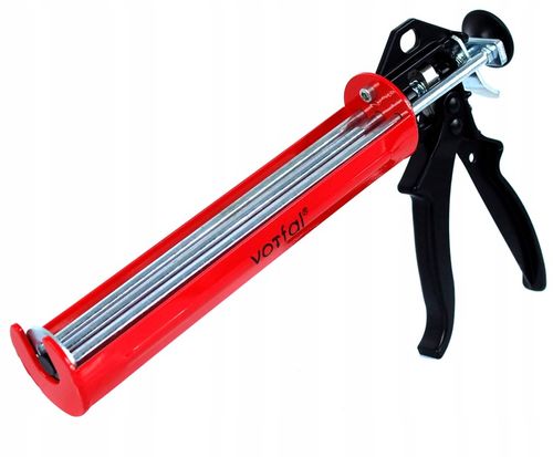 WYCISKACZ PISTOLET DO SILIKONU MAS POTRÓJNY EKSTRA MOCNY KLEJU AKRYLU na Arena.pl