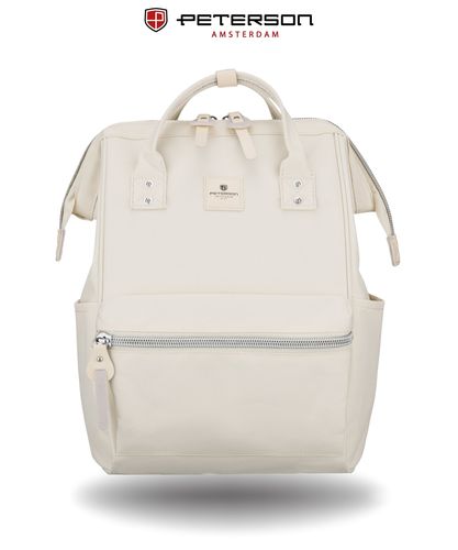 plecak materiałowy ptn beta-0350 ecru na Arena.pl