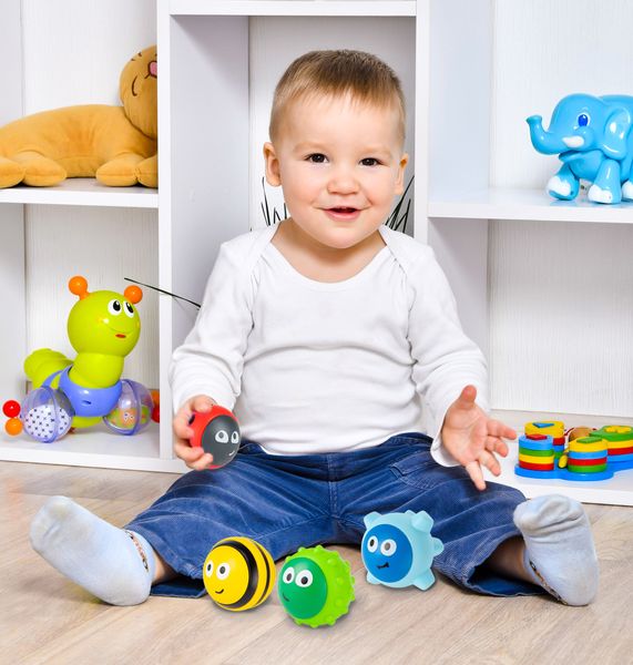 Zestaw kulek sensorycznych dla malucha zdjęcie 5