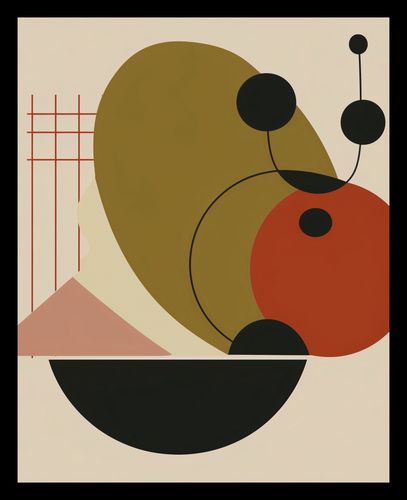 Plakat 40x50cm Geometryczny Balans na Arena.pl