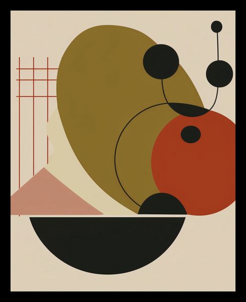 Plakat 40x50cm Geometryczny Balans zdjęcie 2