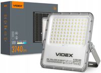 2 x Lampa ZEWNĘTRZNA halogen naświetlacz LED 3740Lm akumulator panel słonec