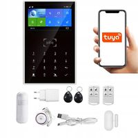 BEZPRZEWODOWY ALARM LCD 4.3' GSM WiFi TUYA SMART PO POLSKU