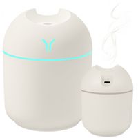 Nawilżacz powietrza dyfuzor zapachowy aromaterapia usb 250ml kremowy