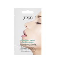 Ziaja Mikrobiom skóry tłustej Beztłuszczowa maska