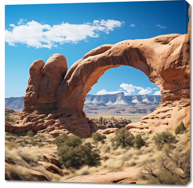 Obraz 100x100cm Triumf Natury zdjęcie 1