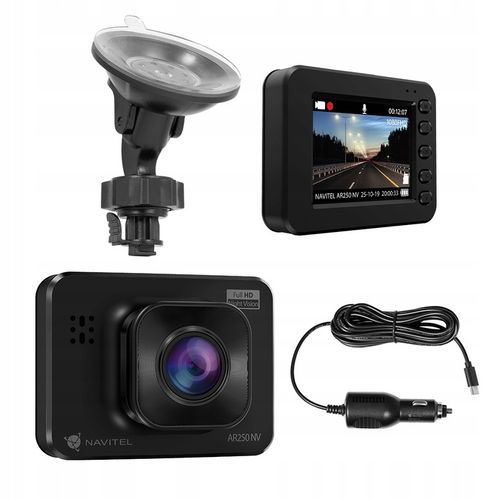 Wideorejestrator Navitel AR250 NV - Auto-Start, G-sensor, tryb parkingowy na Arena.pl