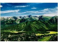 100 70CM OBRAZ PŁÓTNO DOLINA TATRACH PŁÓTNO RAMA