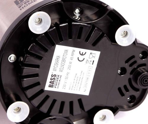 WYCISKARKA WOLNOOBROTOWA DO SOKÓW, sokowirówka wolnoobrotowa, srebrna na Arena.pl