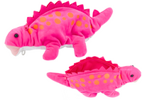 ND24_16698 Pluszowy Dinozaur Piornik Schowek Zawi