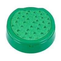 popielniczka metalowa atomic zielona