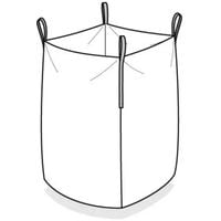 worek big bag otwarty testowany certyfikat 90x90x130cm 1000kg