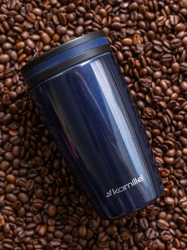 KUBEK TERMICZNY TERMOS BUTELKA BIDON NA KAWĘ HERBATĘ SZCZELNY 320ml KAMILLE na Arena.pl