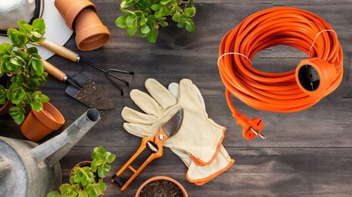 PRZEDŁUŻACZ OGRODOWY DO KOSIARKI BUDOWLANY POJEDYŃCZY GRUBY SZNUR na Arena.pl