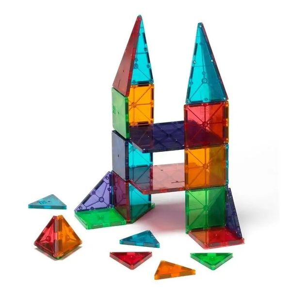 Klocki Magnetyczne 100 elementów Magna-Tiles zdjęcie 4