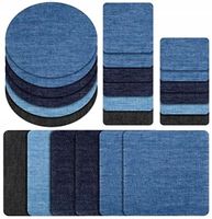 Duży zestaw 24 szt łatki jeans spodnie TERMO ŁATA  F73_A