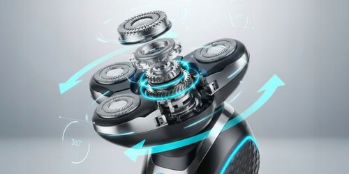 Golarka Męska Akumulatorowa Maszynka Do Golenia Trymer Do Nosa i Brody na Arena.pl