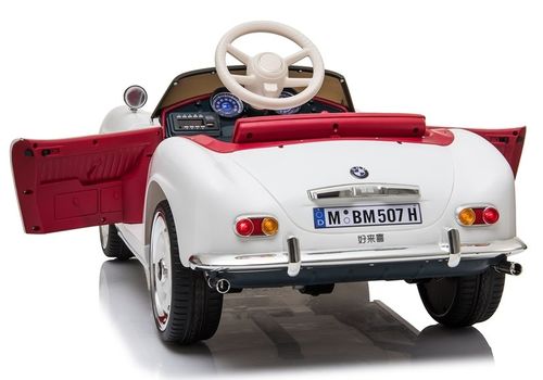 Auto na Akumulator BMW Retro Białe na Arena.pl