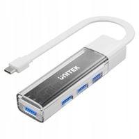Hub USB Unitek Hub Dwukierunkowy USB-C/USB-A - 4x USB-A