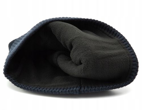 Męska CZAPKA ZIMOWA L/XL Akryl - na zimę - POLAR CIEPŁA i ELASTYCZNA na Arena.pl