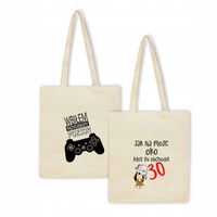 Eko Torba z nadrukiem PREZENT 30 URODZINY