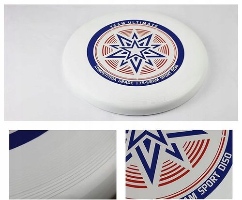 FRISBEE LATAJĄCY DYSK 27,5 CM TEAM ULTIMATE MIEJSKIE SPORTY BIAŁY 175G na Arena.pl