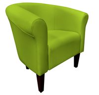 Fotel Milo D5 limonka nogi 20 venge