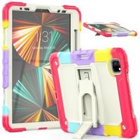 Etui do iPad Pro 11/Air 5/4 z Podstawką i Paskiem na Ramię Kolorowe