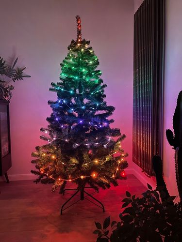 INTELIGENTNE Lampki Choinkowe 100LED SMART FLASH Bluetooth App PILOT - 10m na Arena.pl