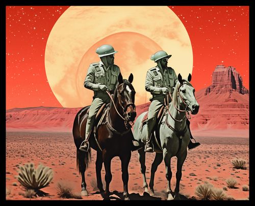 Plakat 50x40cm Patrol Kosmiczny na Arena.pl