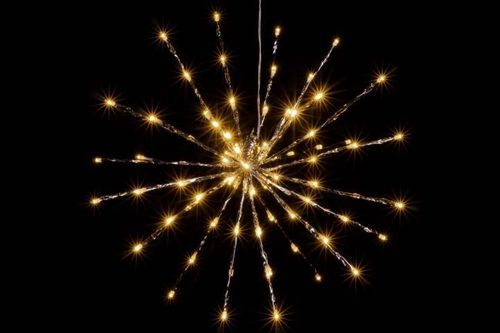 Świąteczne LED oświetlenie - deszcz meteorów, ciepła biel na Arena.pl