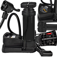 KOMPRESOR POWIETRZA 12V 11 BAR 70L/MIN PRZEWÓD POWIETRZA 4X ADAPTER