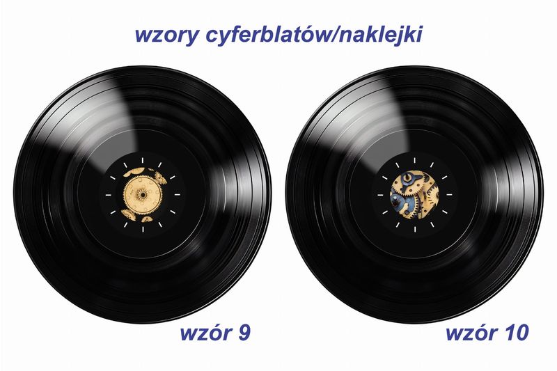 Zegar ścienny z płyty winylowej Adele 1313.14 zdjęcie 10