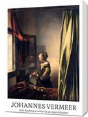 Obraz 50x70cm Design Girl Reading, Vermeer Vintage do Salonu