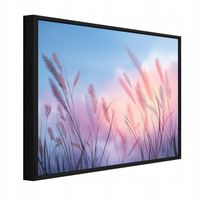 Obraz W Ramie Na Płótnie Do Sypialni Salonu Trawa pampasowa 120x80