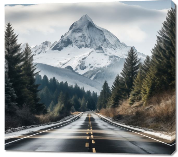 Obraz 100x90cm Odważna Podróż zdjęcie 1