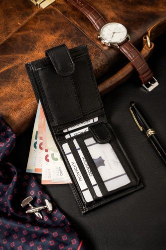 skórzany portfel męski z systemem rfid - always wild na Arena.pl