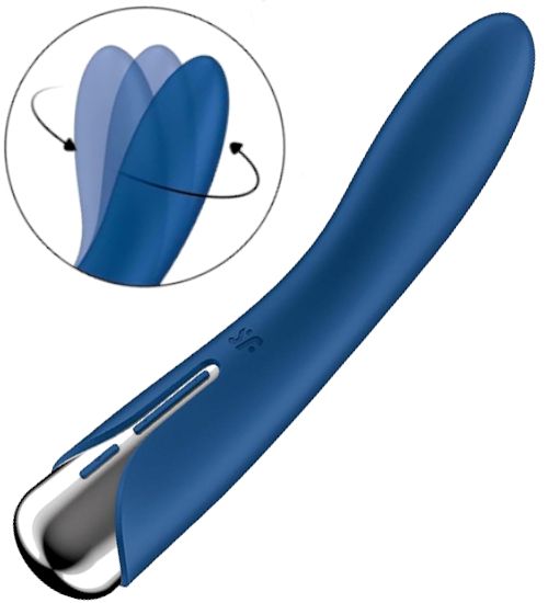 Wodoodporny wibrator z obrotami zdjęcie 1