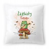 Poduszka Dla Trenera Na Urodziny Prezent Z Nadrukiem Ze Zdjęciem