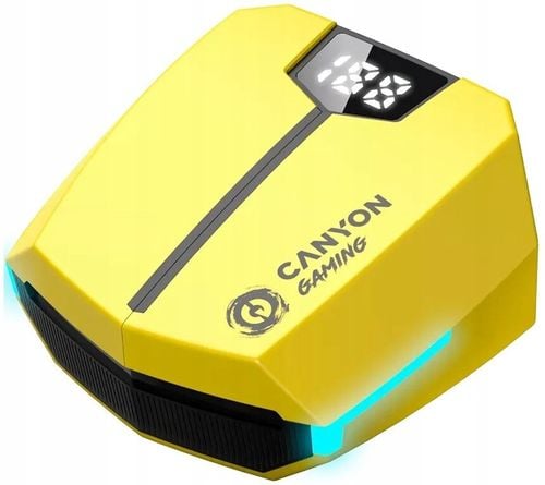 Słuchawki CANYON DoubleBee GTWS-2 Żółte na Arena.pl