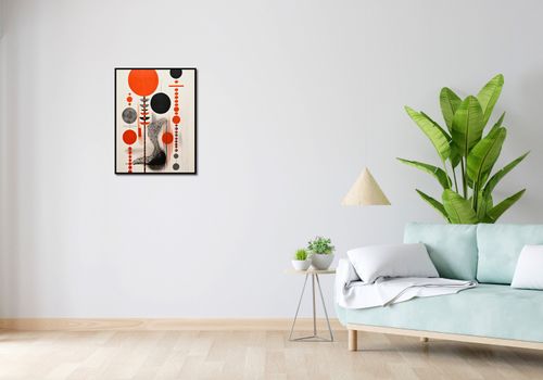 Plakat 50x65cm Kontrastowy Kosmos na Arena.pl